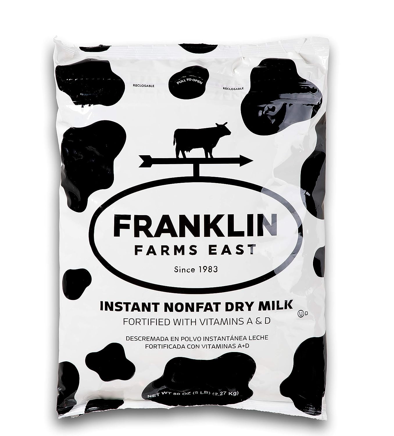251231095044436_1 Premium USA Instant Nonfat Dry Milk - 5 pound bag bulk - Image 1